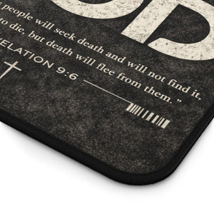 Find God Desk Mat